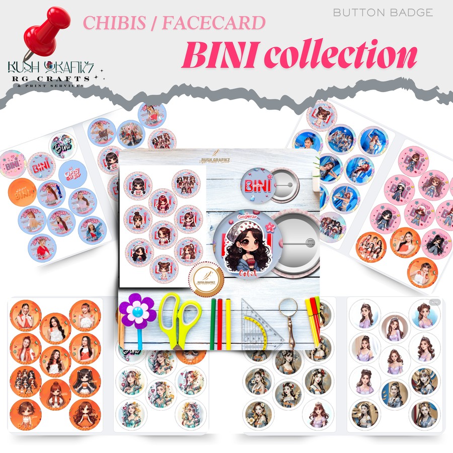 BINI Collection (Chibis/Facecard)