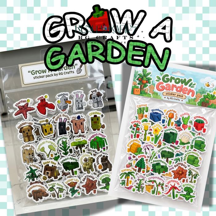 Grow A Garden Stickers Collection