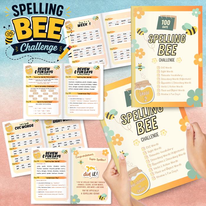 [Prep-G2] Spelling Bee Book Challenge