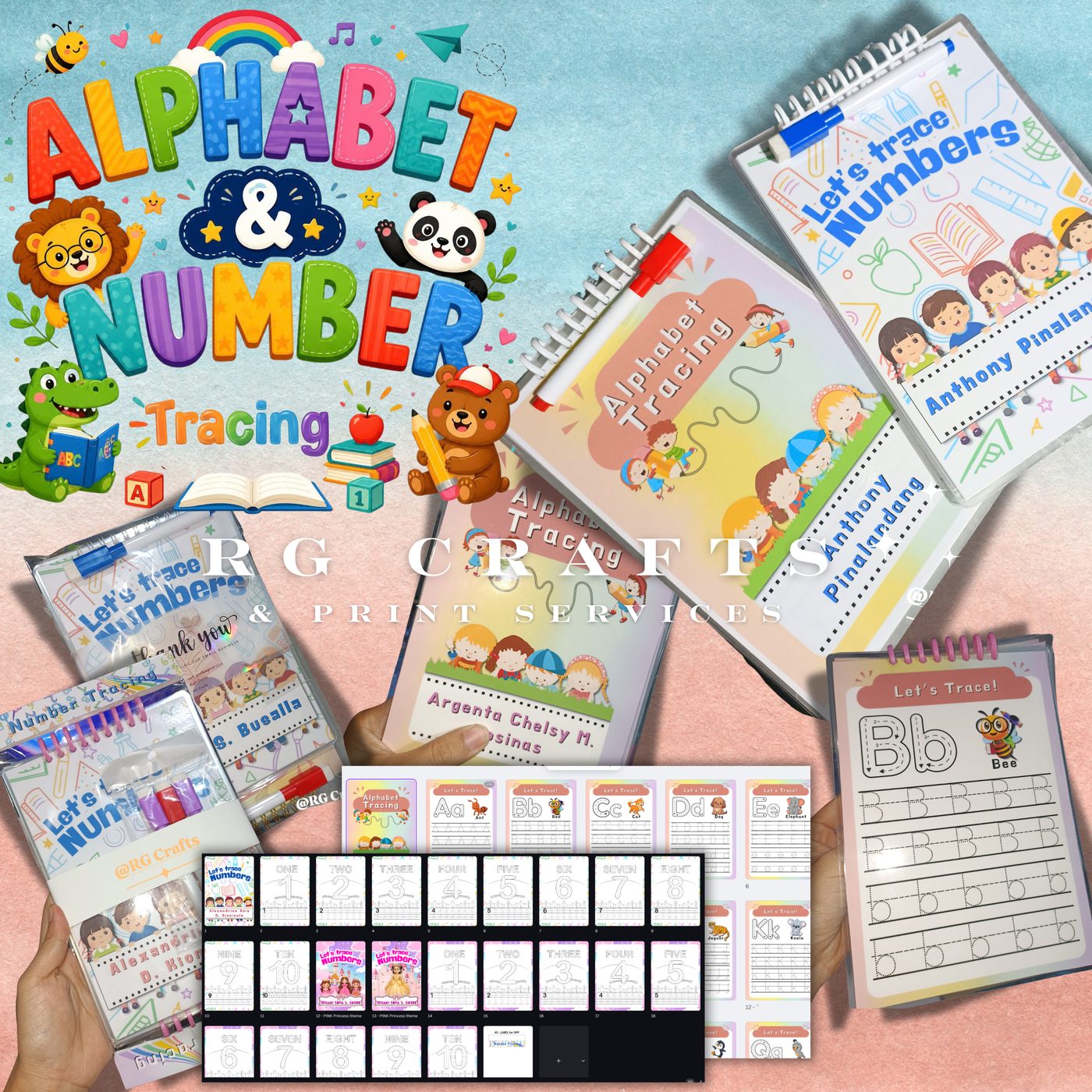 Alphabet & Number Tracing