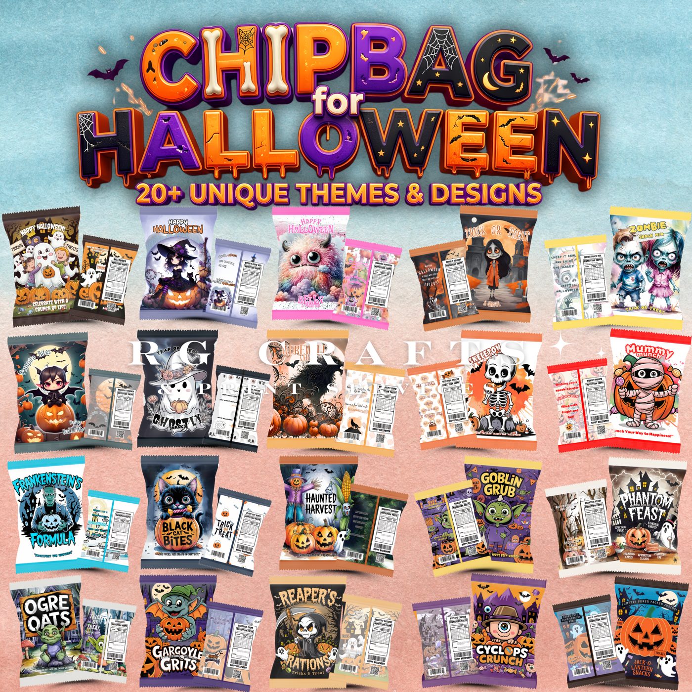 CHIPBAG for HALLOWEEN